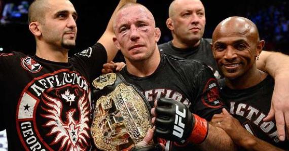 Фирас Захаби, Джордж Сент-Пьер